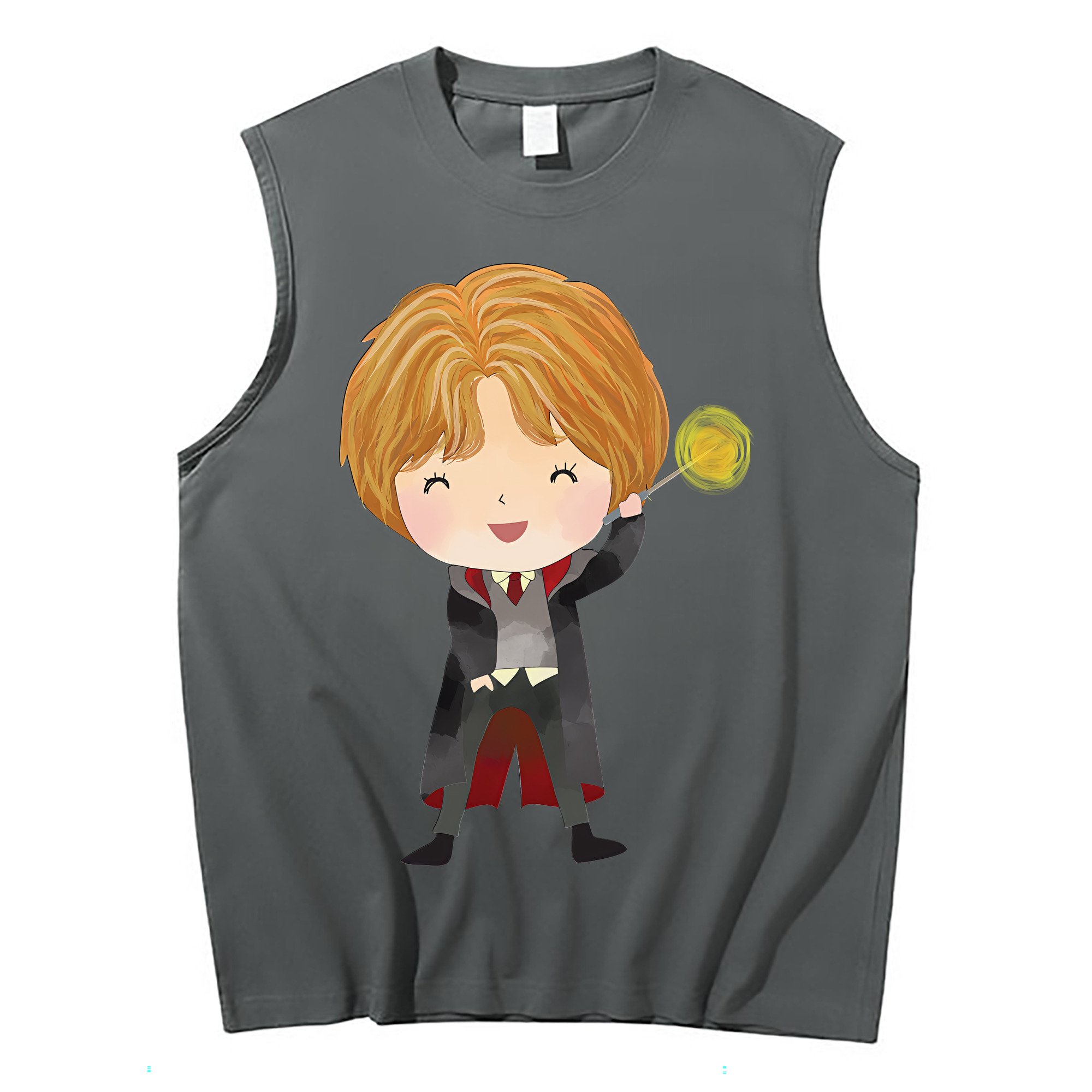 （画像用） Harry Potter ハリー・ポッターシリーズ コットン100％タンクトップ（フロントプリント）